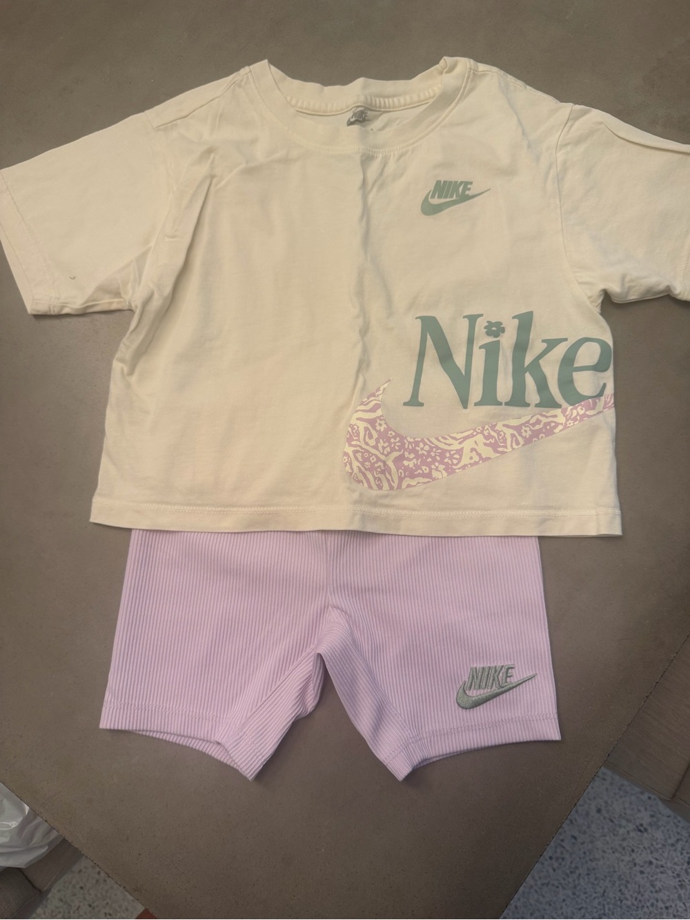 Nike Kids Bottoms Cream Off-White
